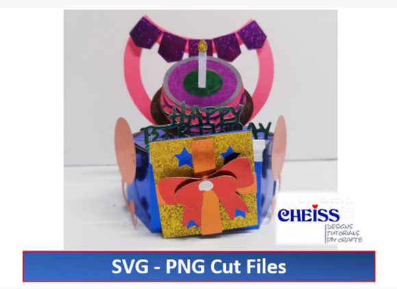 3D Happy Birthday Pop-Up Card: SVG Shapes Review