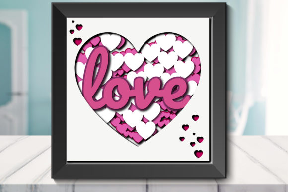 3D Valentine's Heart Shadow Box: A Designer Review