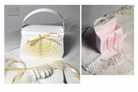 Baby Bag 3D SVG for Gift Boxes & Branding