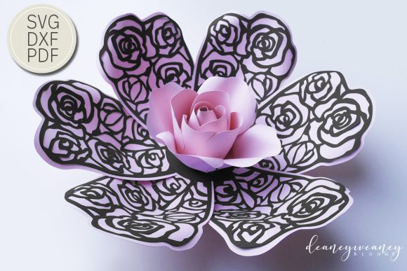 Flowerception Petal 1: 3D SVG for Paper Flowers