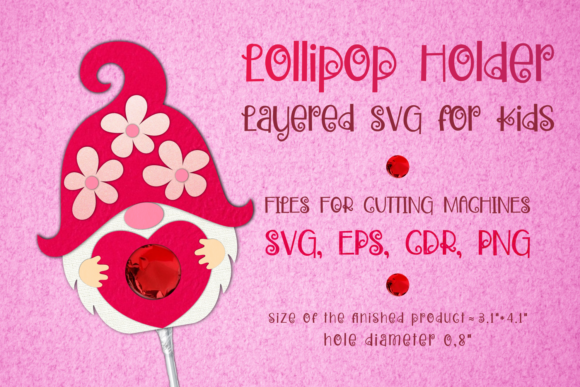 Gnome Valentine Lolly Holder: A Designer’s Review