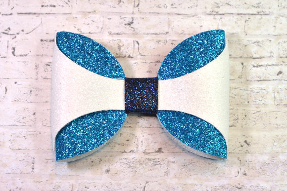 Graphic Bow Template: 3D SVG Shapes for Local Branding