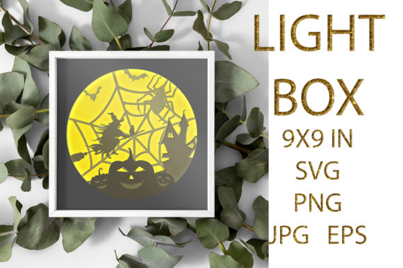 Light Box Shadow Box Halloween: 3D SVG Brand Review