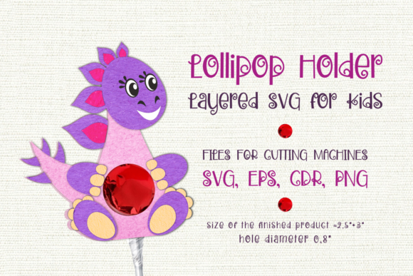 Stegosaurus Lollipop Holder SVG Review