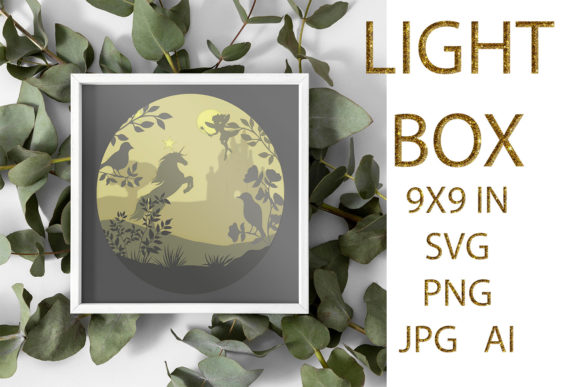 Unicorn 3D SVG for Shadow Boxes: A Crafter’s Review